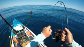 Kayak Fishing for Deep Sea Monsters -- New Zealand Ep 9