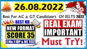 IELTS LISTENING PRACTICE TEST 2022 WITH ANSWERS | 26.08.2022