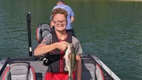 Table Rock Lake Video Fishing Report August 17, 2022
