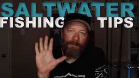 5 saltwater fishing tips for beginners!
