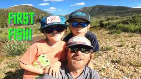 BROOK TROUT BASH! Camping and Fly Fishing w/ Kids