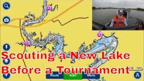 Scouting a New Lake Before a Tournament