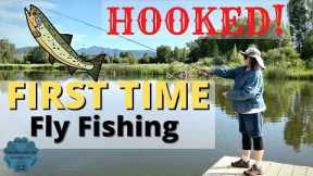 Caught Whoppers! First Fly Fishing Lesson with a Pro Tour Guide - FUN FUN FUN!