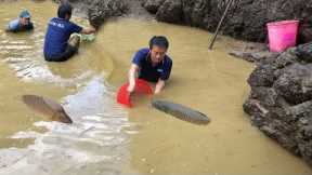 Catching bamboo worms, Catching fish helps fish brothers a lot / Farm life 22