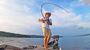 FALL BASS TOURNAMENT Fishing On LAKE GUNTERSVILLE! (Come Stay at our TINY HOMES!)