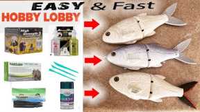 Fastest way to make Big SwimBaits & Lures |  lure making made easy. #bigbaitaddicts