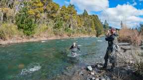 Winter fly fishing at its very best!!