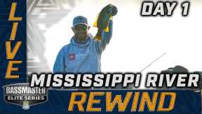 2022 Bassmaster LIVE at MISSISSIPPI RIVER - Day 1 (FRIDAY)