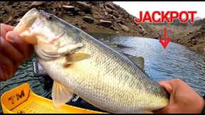 Winter fishing in the rain | Pine Flat Lake