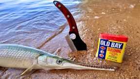 Gar Catch n' Cook - Delicious Trash Fish???