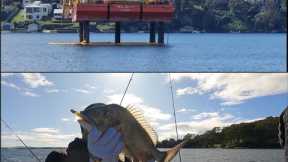 fishing the lake with lures