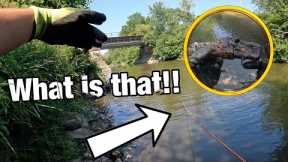 Deep River Bank Holds Insanely Old Criminal Evidence (Magnet Fishing)