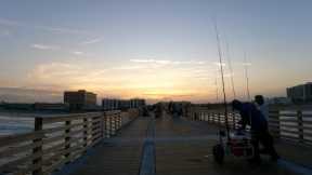 Jax Pier Pomp’s, underwater Go Fish Cam first time (poor water clarity)