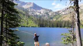 unforgettable day on pristine mountain lake | Fly Fishing Idaho