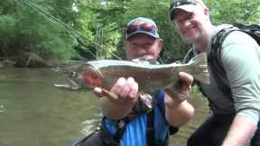 Fall Fly Fishing Wild Browns and Bows with the Lively Legz Crew