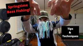 Lewis Smith Lake BASS fishing! Tips & Techniques for Springtime Bass Fishing!