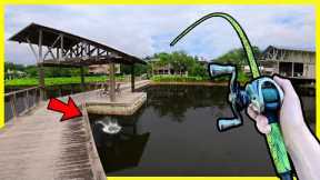 1v1 Grandpa Lures ONLY Bass Fishing Tournament (INSANE)