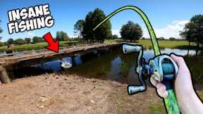 1v1 Random Lures ONLY Bass Fishing Tournament (INSANE)