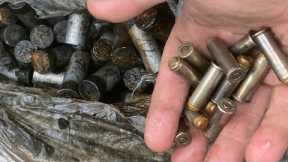 Episode 12 - Reservoir lake, JACKPOT of GUN AMMO FOUND $$$$! *VICTORIA POLICE CALLED* Magnet Fishing
