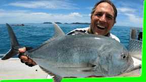 Wild cooking on a small boat - Catch n Cook - Boat camping - EP.577