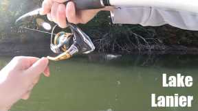 Early Fall Bass Fishing on Lake Lanier!