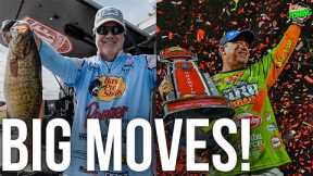 Two Big Moves in Upper Level Tournament Fishing! (Bass Fishing) Ep. 143