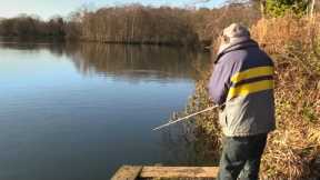 Pike Fishing - The Lake is Frozen!