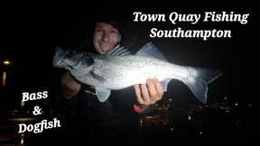 Town Quay Southampton Beach Fishing Pier Fishing Bass Fishing Southcoast Southampton United Kingdom