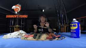 Keep it simple - fishing gear maintenance