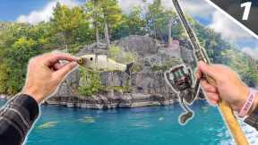 Fishing The #1 Bass Fishery In The WORLD! -- (On The Border New York)