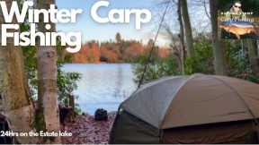 **WINTER CARP FISHING** 24 Hrs on the 145 acre Estate lake