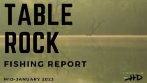 Table Rock Lake Fishing Report 1/18/2023 by Matt Fielder and Tackle HD