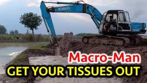 Can Macro-Man finish the fishing lake before the rain??? PART 5