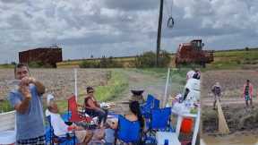 Bush Cook and Catching Fish at Backdam Guyana.