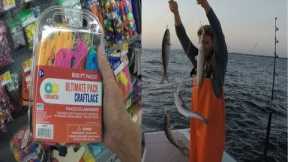 5 Minute Home Made Lures Smashing Multiple Fish At Once!