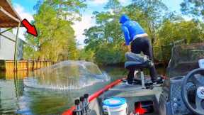 Cast Netting Big Bait = Big Fish *Catch, Clean, Cook*