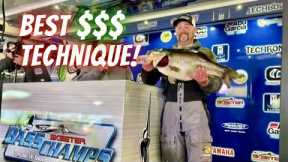 Lake Fork Bass Fishing Tournament Tips: Best Plastic Worm Technique To Make Money At Bass Champs!