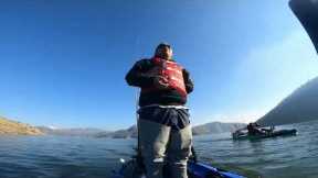 Winter Jig fishing on Pine Flat Lake