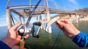 The Lake Is DRAINING! -- Spring Bass Fishing My Favorite Lake