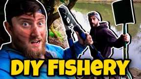 Creating The ULTIMATE FISHING SPOT In My GARDEN