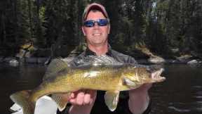 Spring time Crappie and Walleye Fishing on Rainy Lake w/ In Depth Outdoors