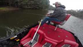 Freezing Rain!!! Cold Tournament at (Wood Creek Lake)