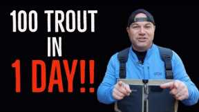 I caught 100 trout fly fishing in 1 day...YOU can too!!