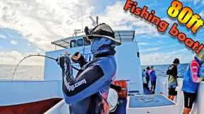 Rough weather? Fish off the mothership instead! (Jigs & Bait)