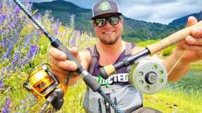 Spin VS Fly Fishing Showdown… The Results Are UNEXPECTED!!