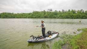 First Tournament In My NEW Tournament Kayak On A Big Lake (Did Better Than Expected)