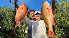 DEER MEAT NEEDS FRESH FISH TO HEAL! {CATCH CLEAN COOK} BRITO MAS GRANDE GOES SPEARFISHING!!!