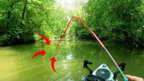 I find a new fishing spot (Boone Lake)