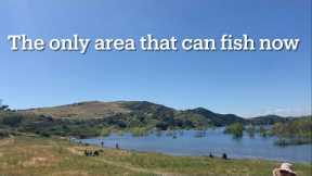 Fishing Lake Irvine Before & After The Water Levels Changed