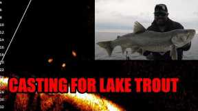 Casting for Lake Trout | Fishing with Livescope